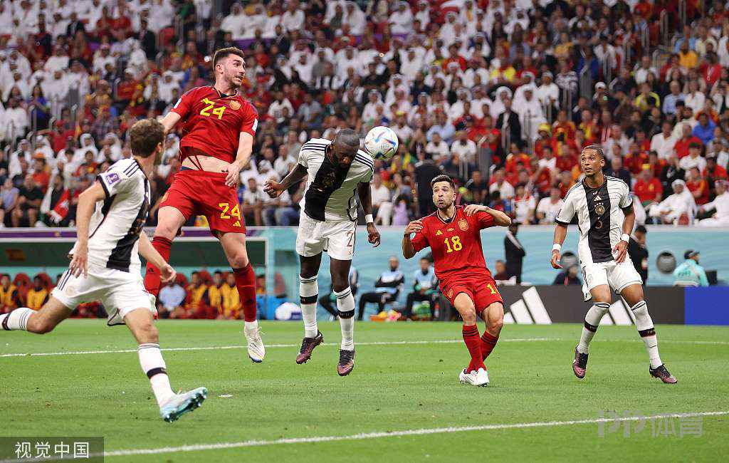 世界杯-西班牙1-1德国 莫拉塔首开纪录菲尔克鲁格救主 6 西班牙对德国比赛