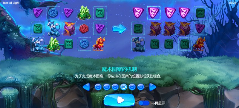 完成图案的机制